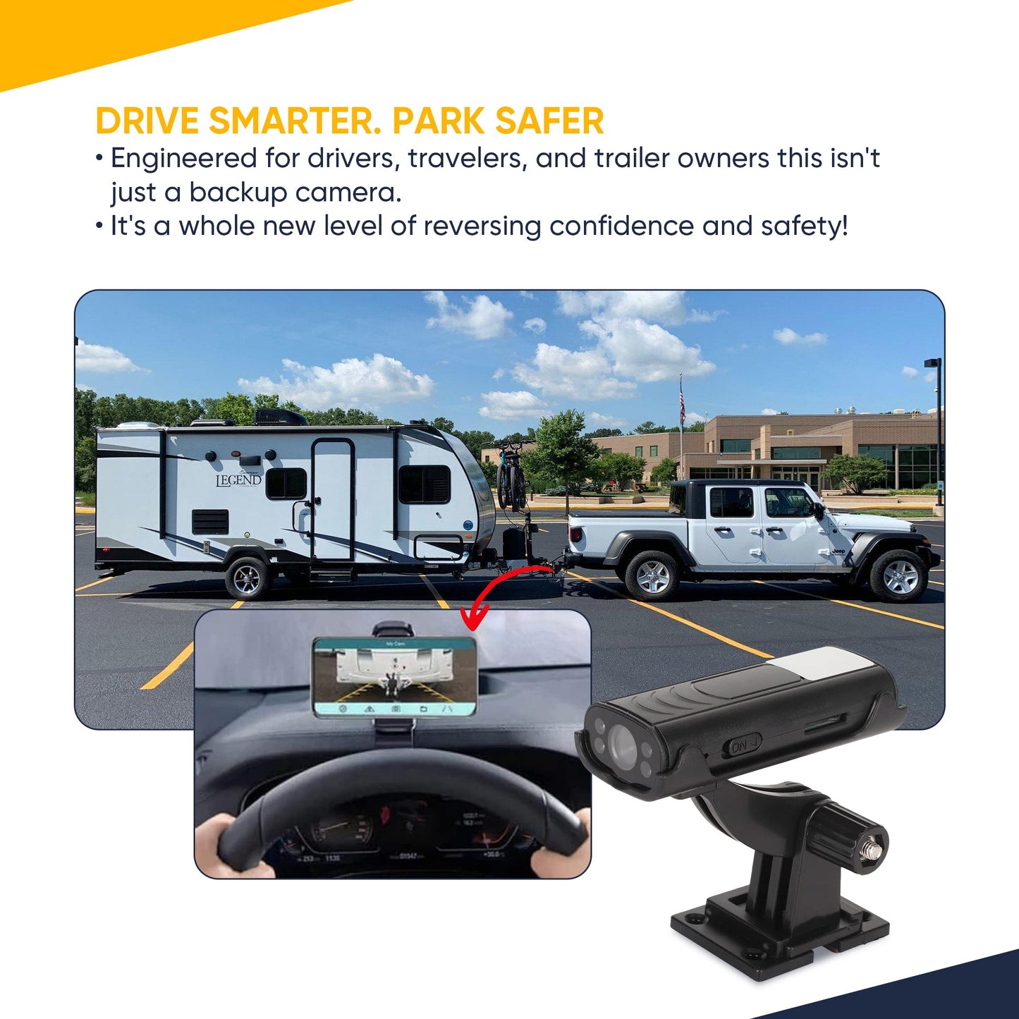 TrailVision™ X6 — One-Time Hitching Every Time 5672