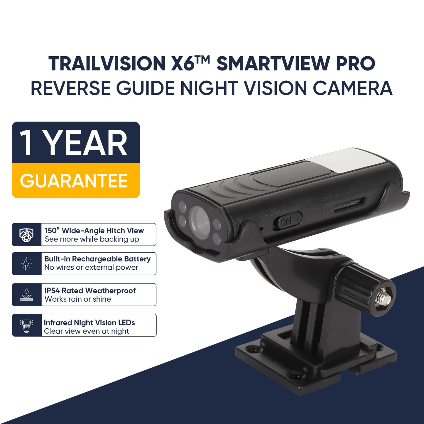 TrailVision™ X6 — One-Time Hitching Every Time 5672