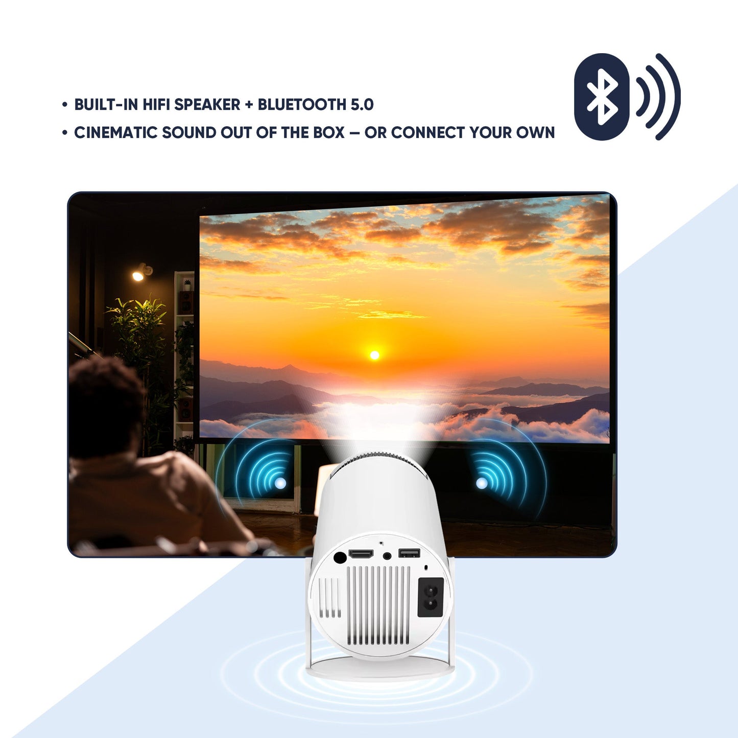 CineBeam Max™ – Turn Anywhere Into a Theater