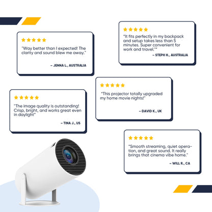 CineBeam Max™ – Turn Anywhere Into a Theater
